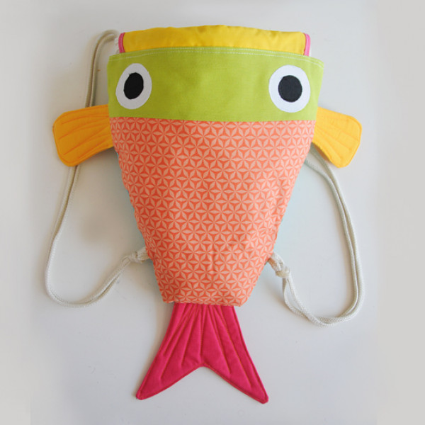 mochila de pez regalo para niños que les gustan los animales